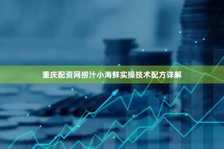 重庆配资网捞汁小海鲜实操技术配方详解